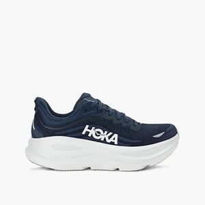 Hoka Men's Bondi 9 - Navy and White Athletic Sneakers